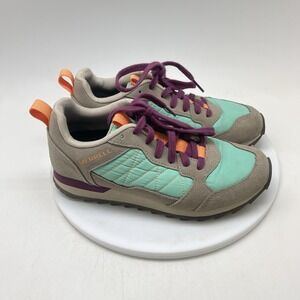 Merrell Shoes Womens 6.5 Alpine Athletic Low Sneakers J004148 Multi Color Suede